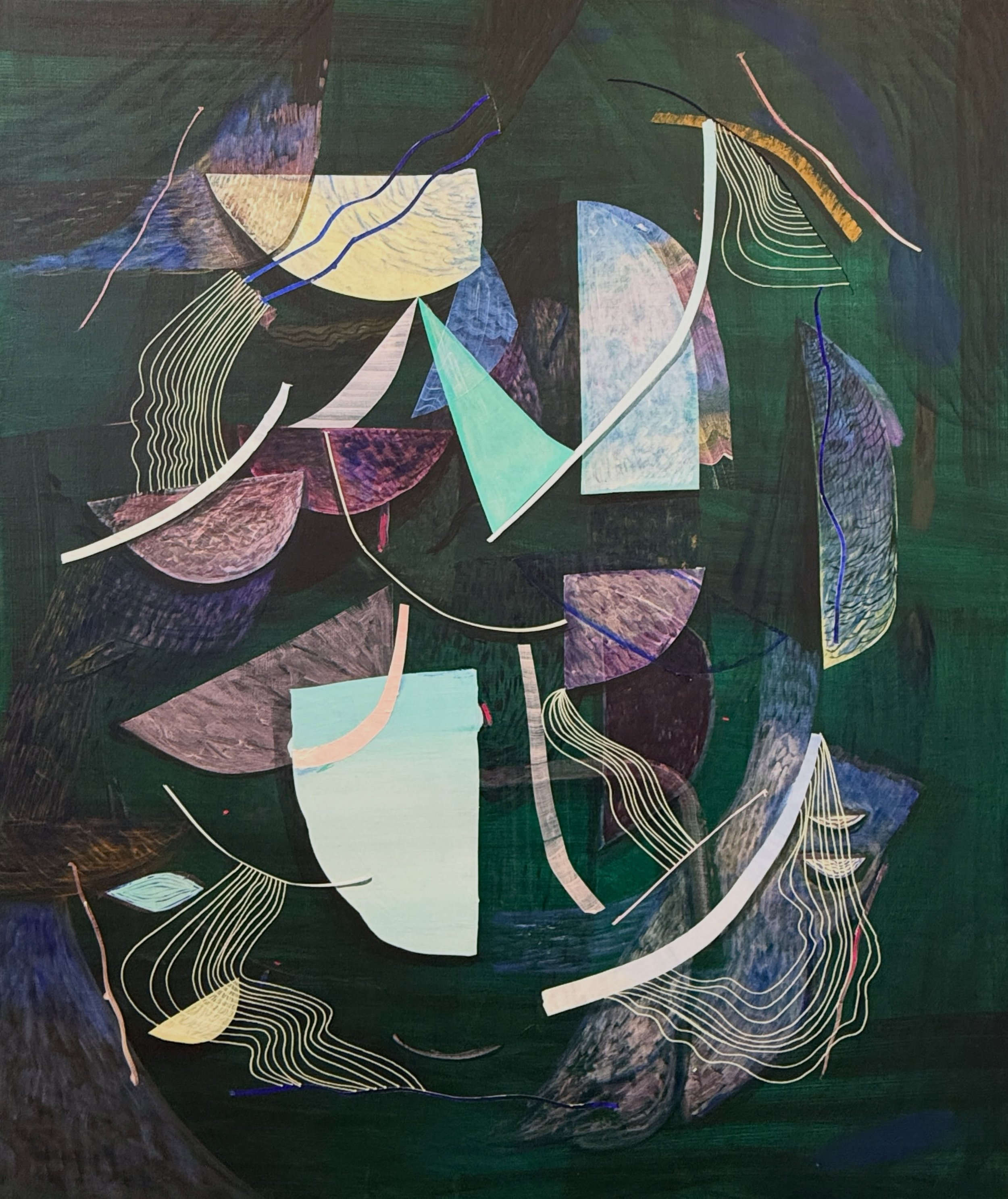 A recently completed commission for very dear friends. 🩷✨ Acrylic on linen, 95 x 81cm, 2026.
#helenshelley #painting #commissionart