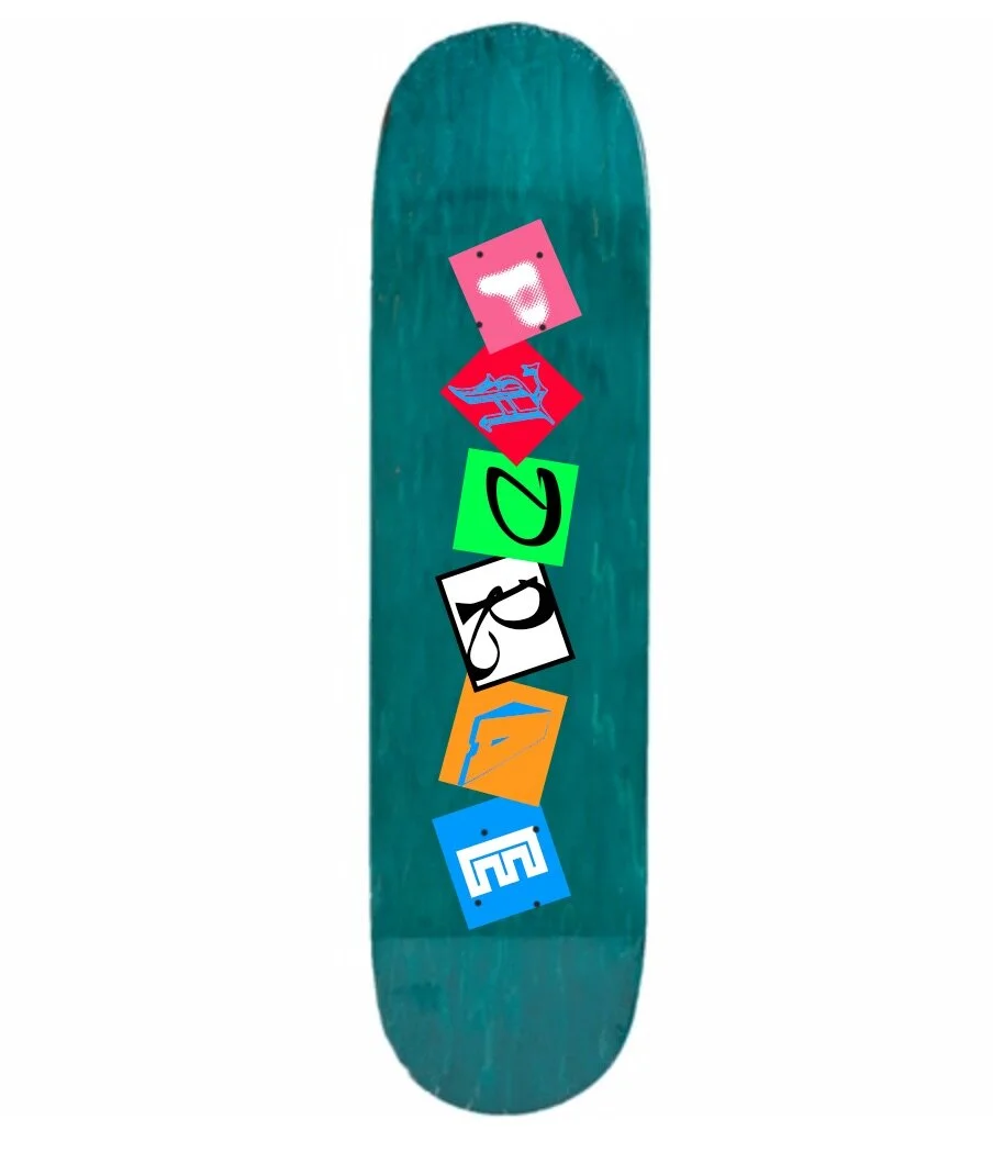Padraé Cut Up Logo Deck