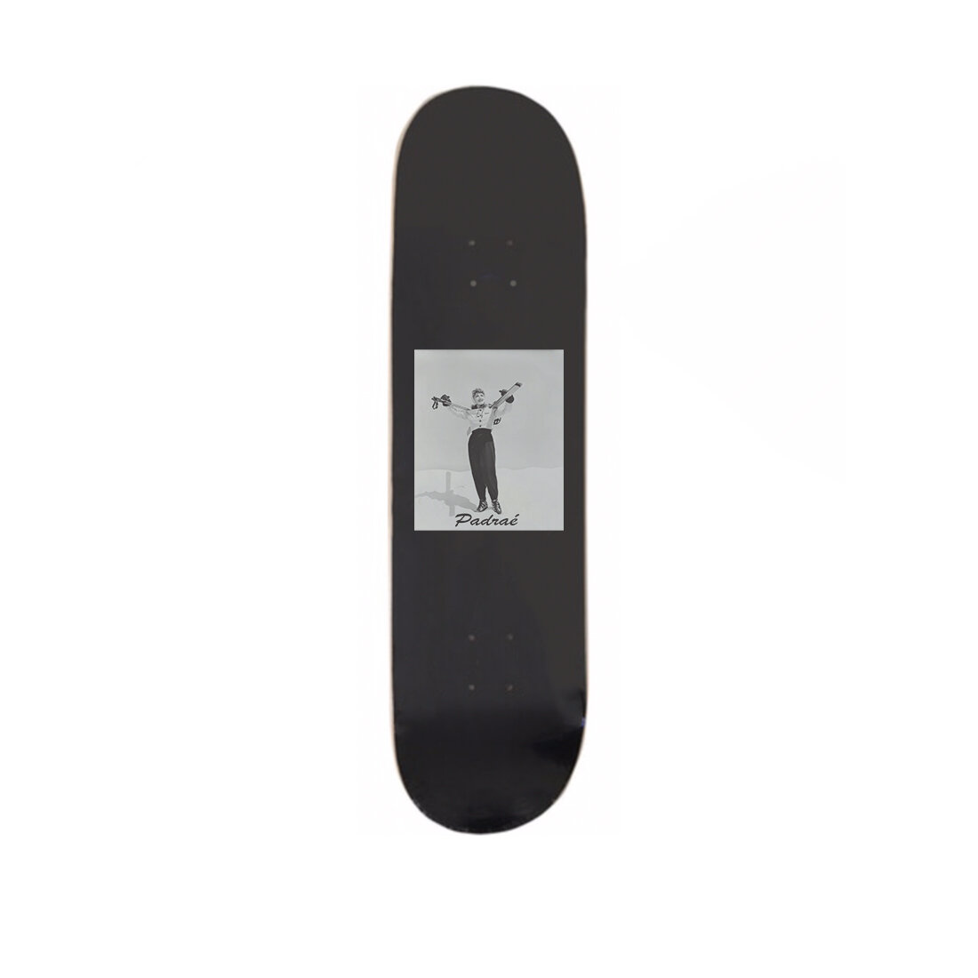  Black Padraé Vintage Ski Deck