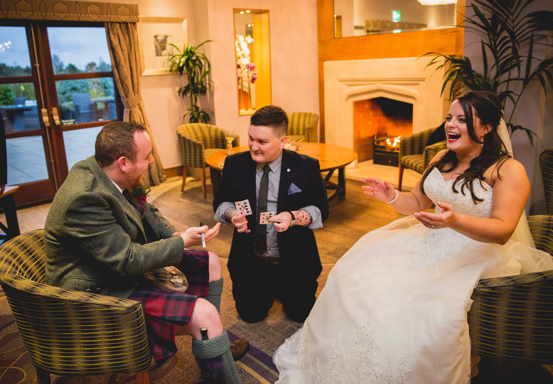 Andrew and Allison Clark’s Wedding Photo: Heyes Images