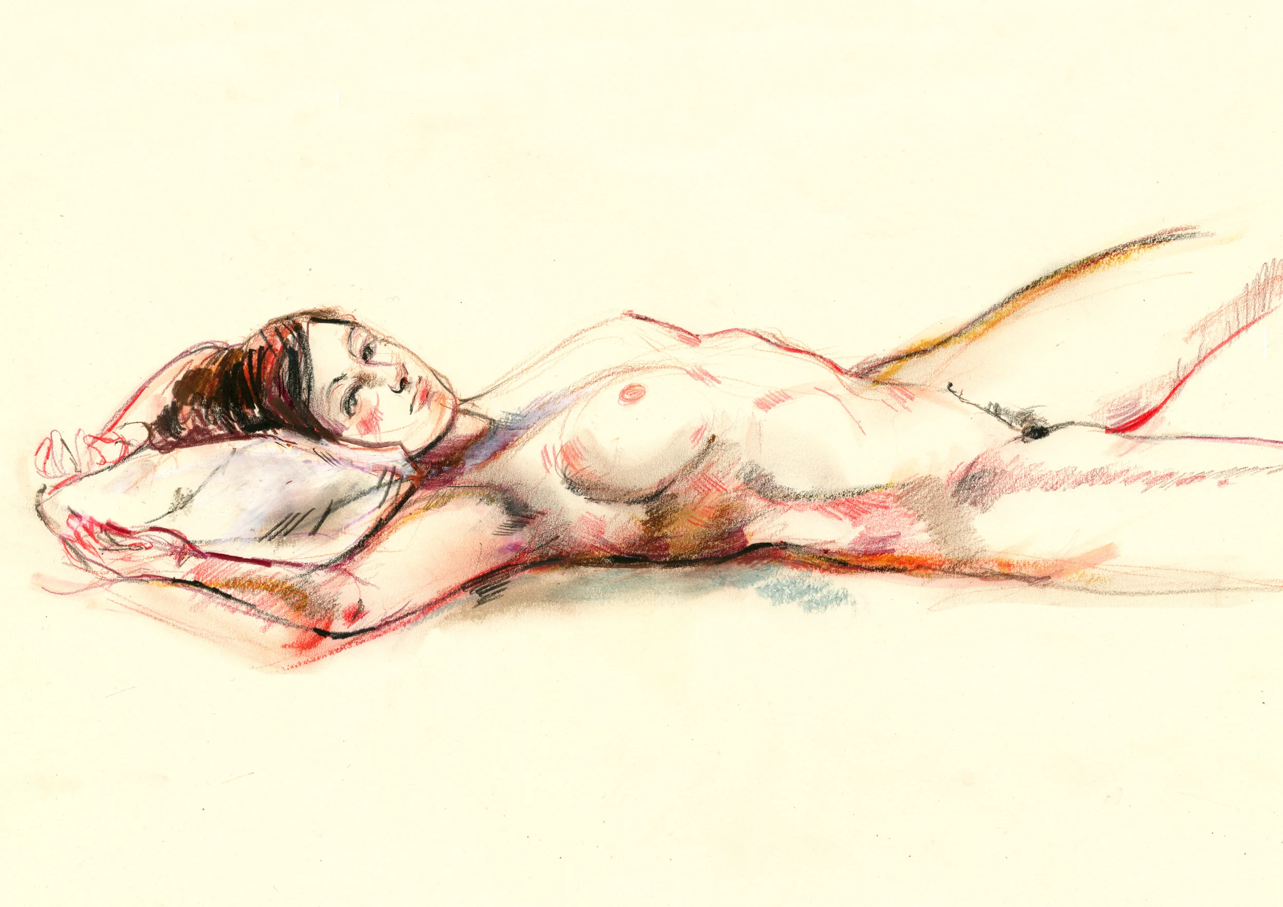 Reclining Female Nude 1