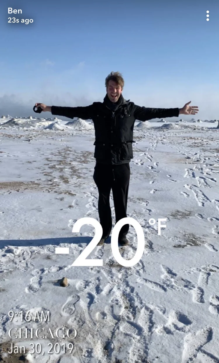 The Warmth Inside A Polar Vortex  