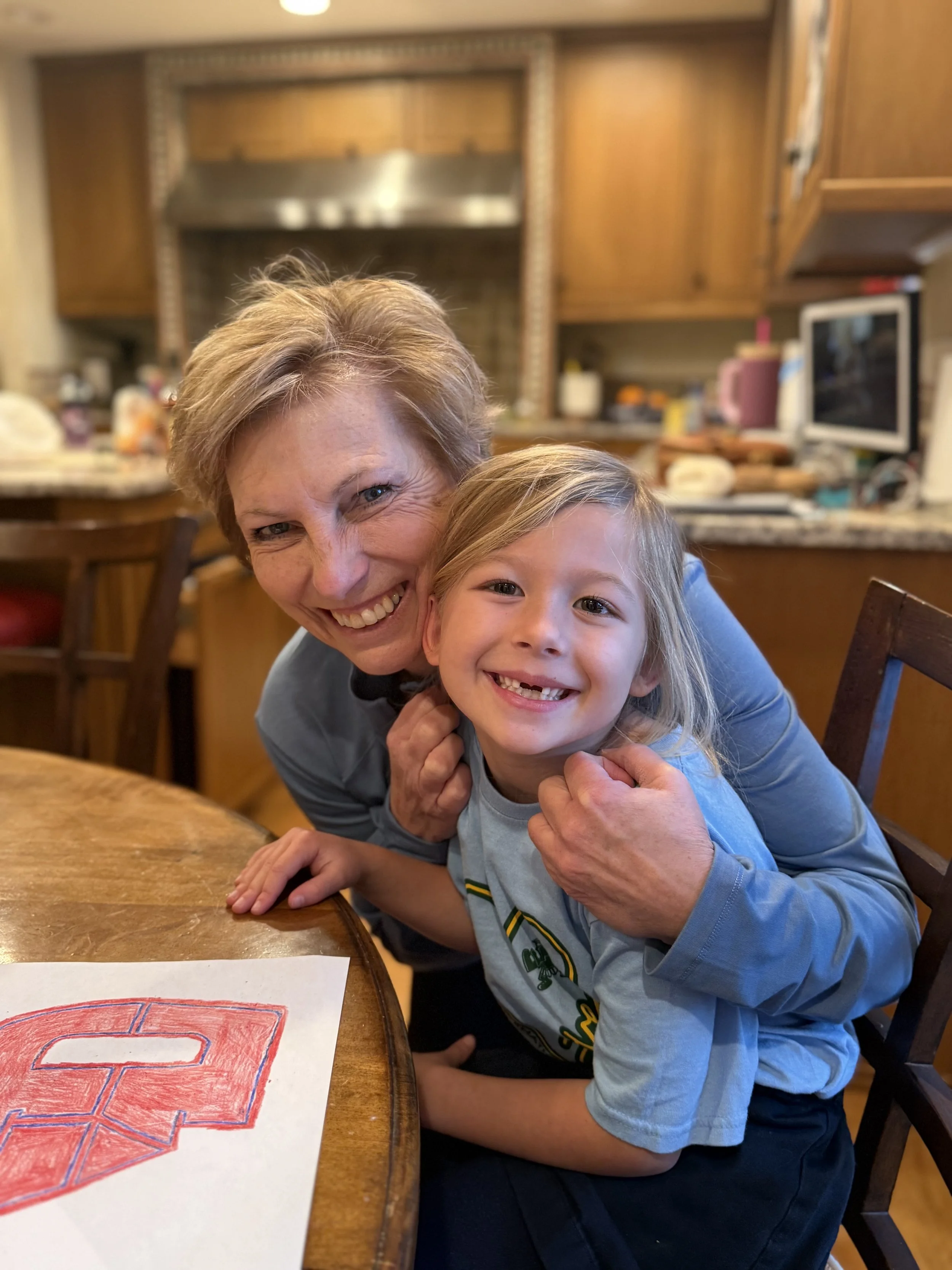 Heaven, Stars, And The Moon....6-Year Old Style