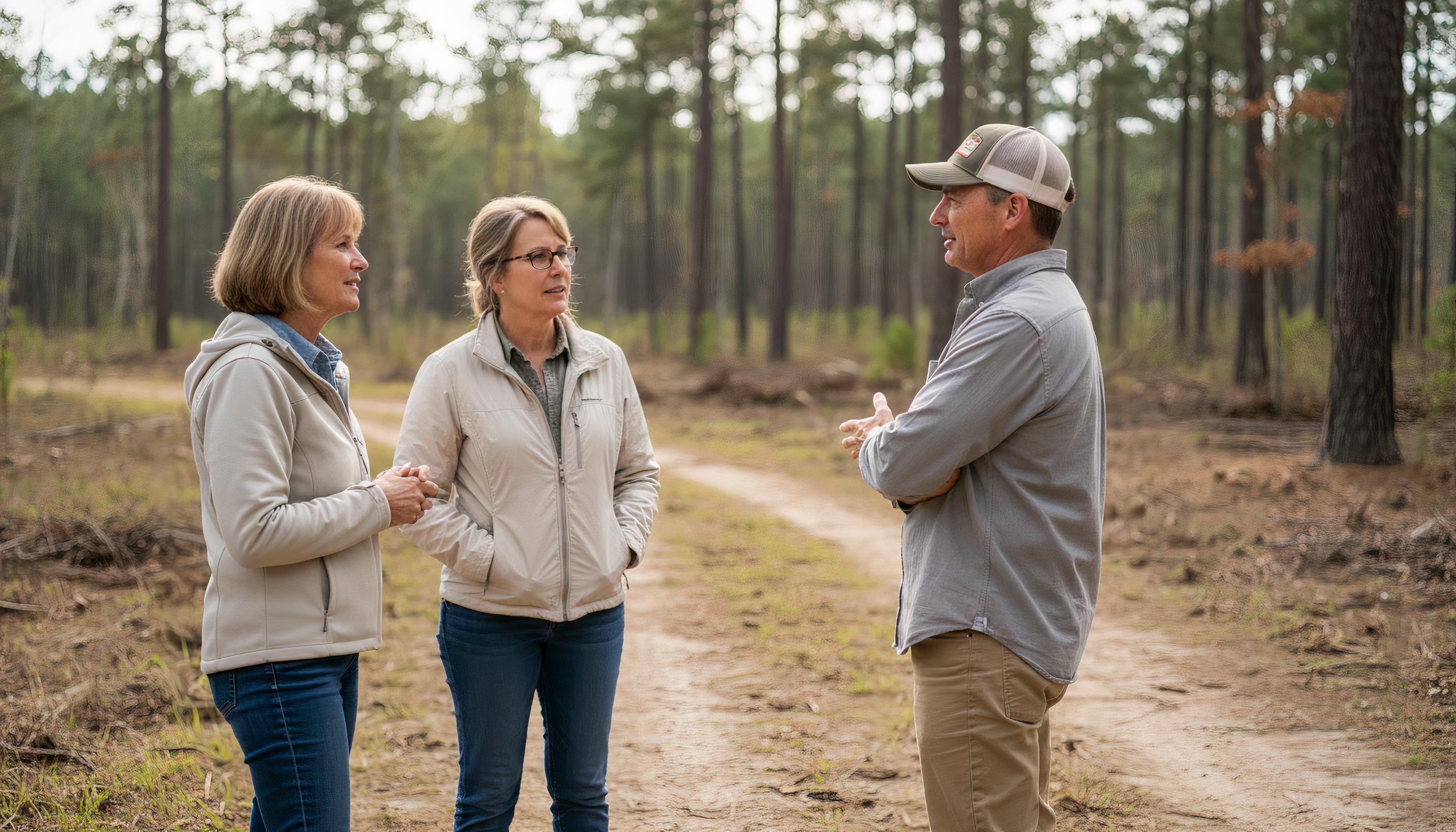 Professional timber harvesting operation serving North Carolina landowners