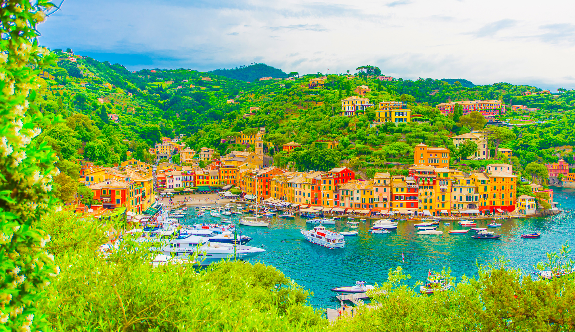 Portofino in Liguria, Italy