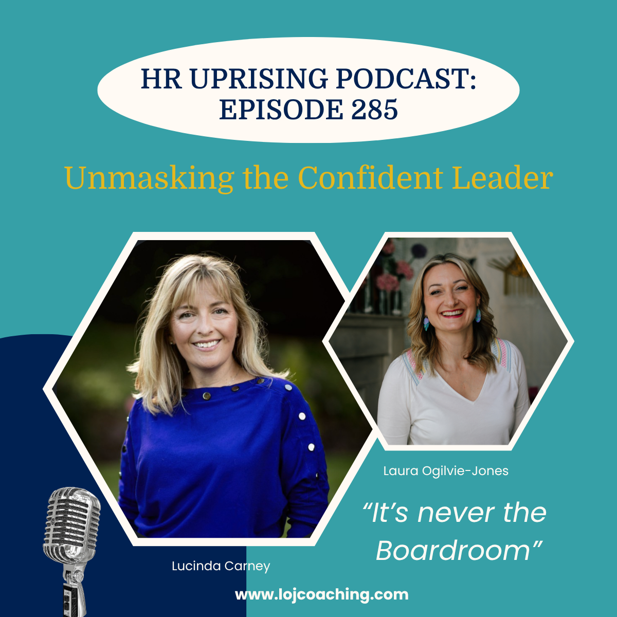 Laura Ogilvie-Jones career and leadership coach featured on HR Uprising Podcast Episode 285 with Lucinda Carney