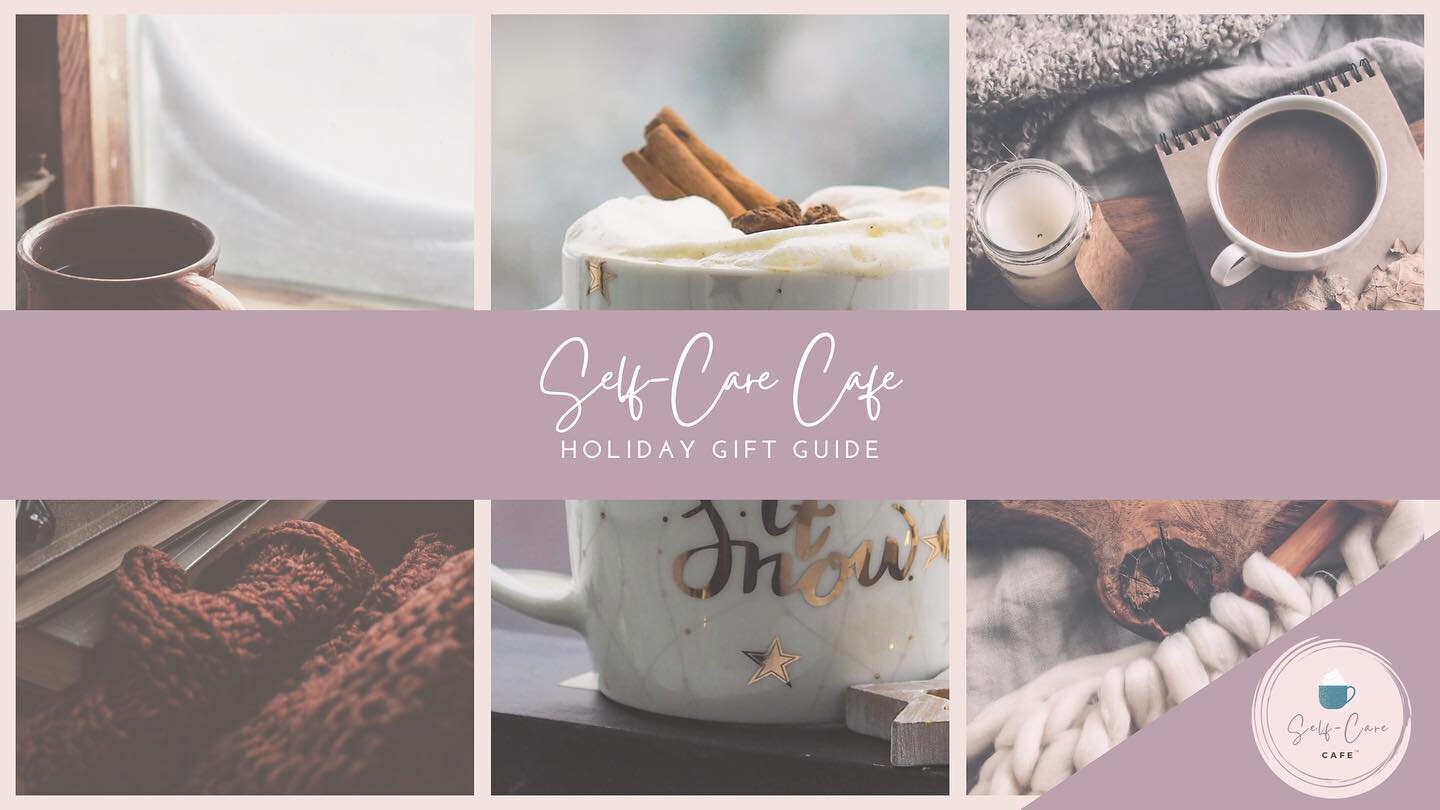 Self-Care Cafe Holiday Gift Guide is out! We&rsquo;ve filled this with awesome gift ideas for anyone on your list, or as a treat for yourself in true self-care fashion 💚 There&rsquo;s also a free gift inside! Link in bio. Happy Holidays!!