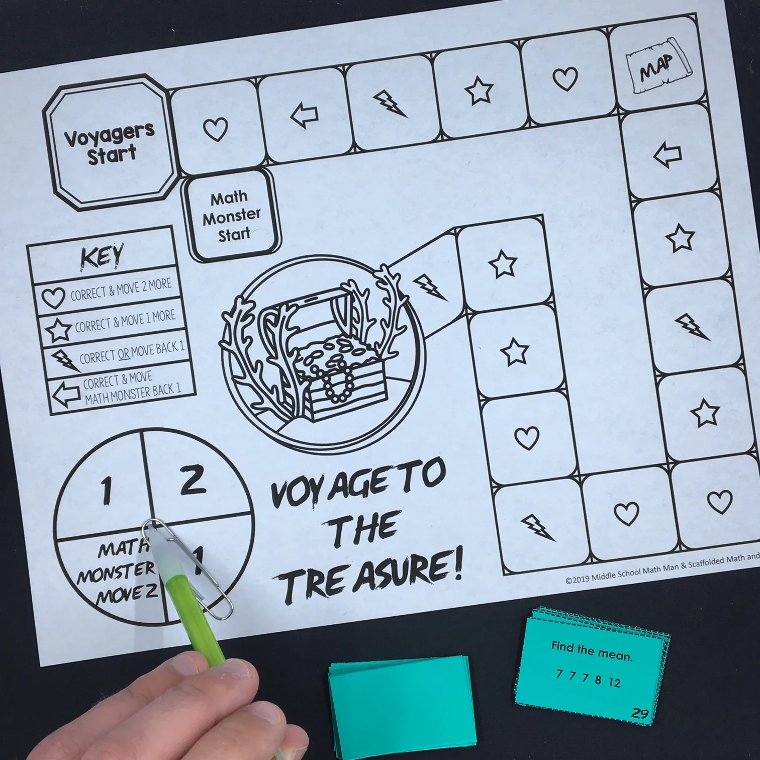 Voyage to the Treasure! A New Series of Math Games