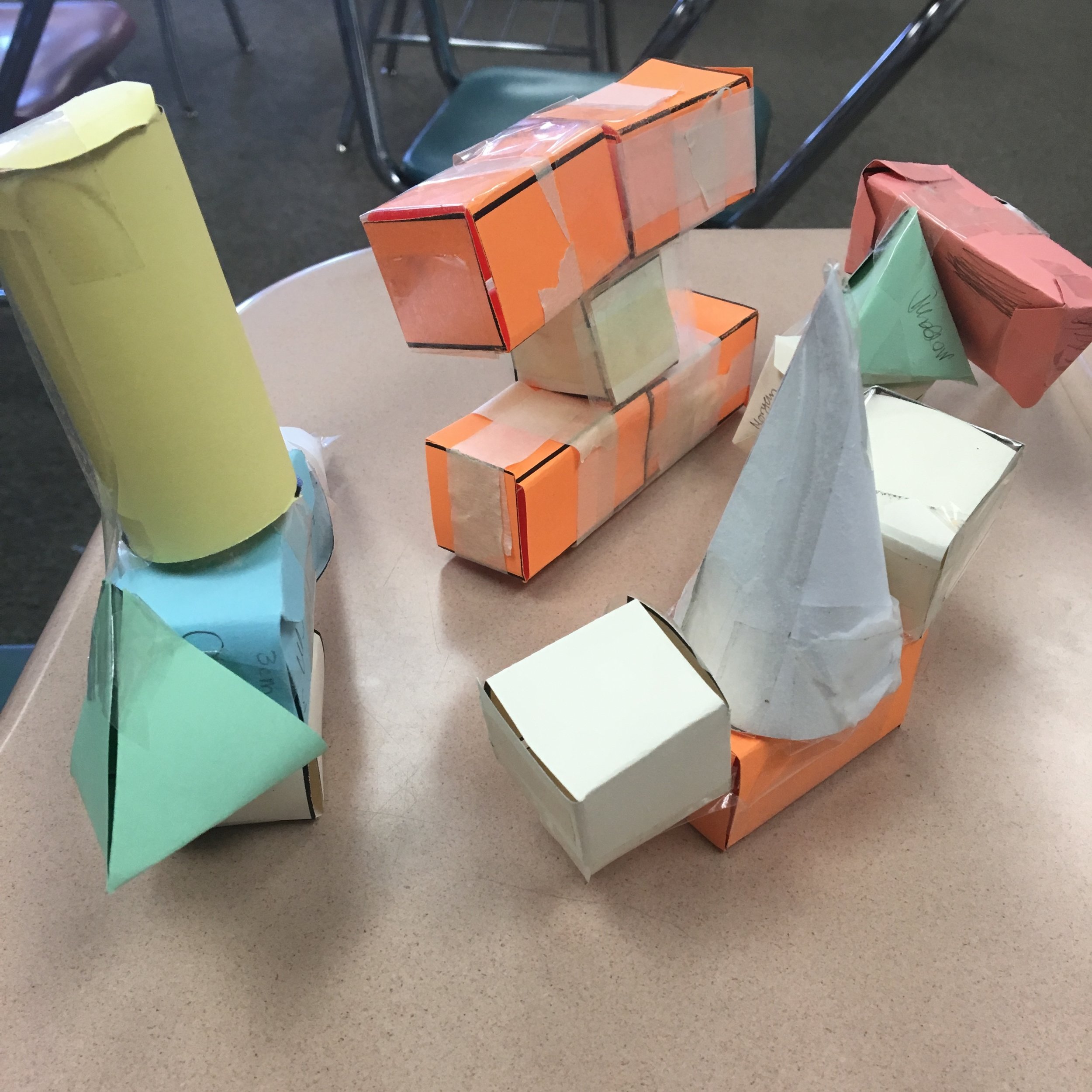 Hands-on Volume of Composite Figures Activity