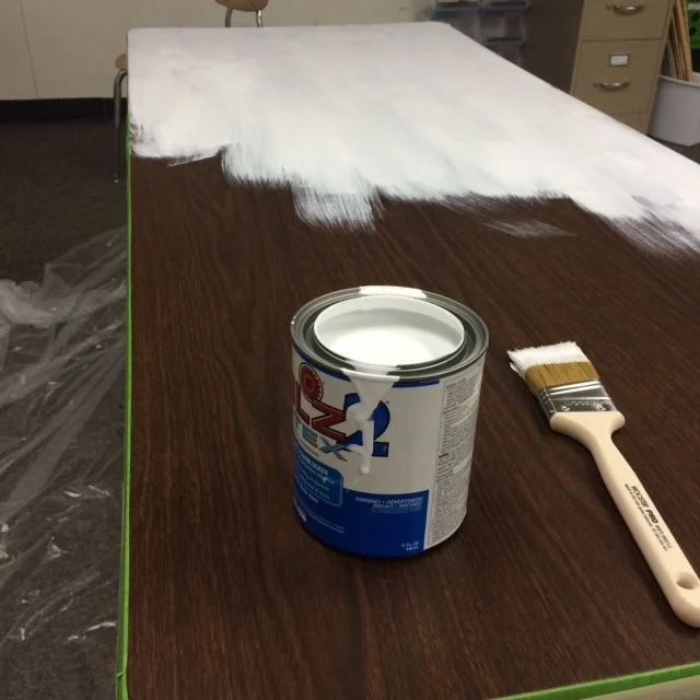 Creating My Dry-Erase Table for Math Workshop