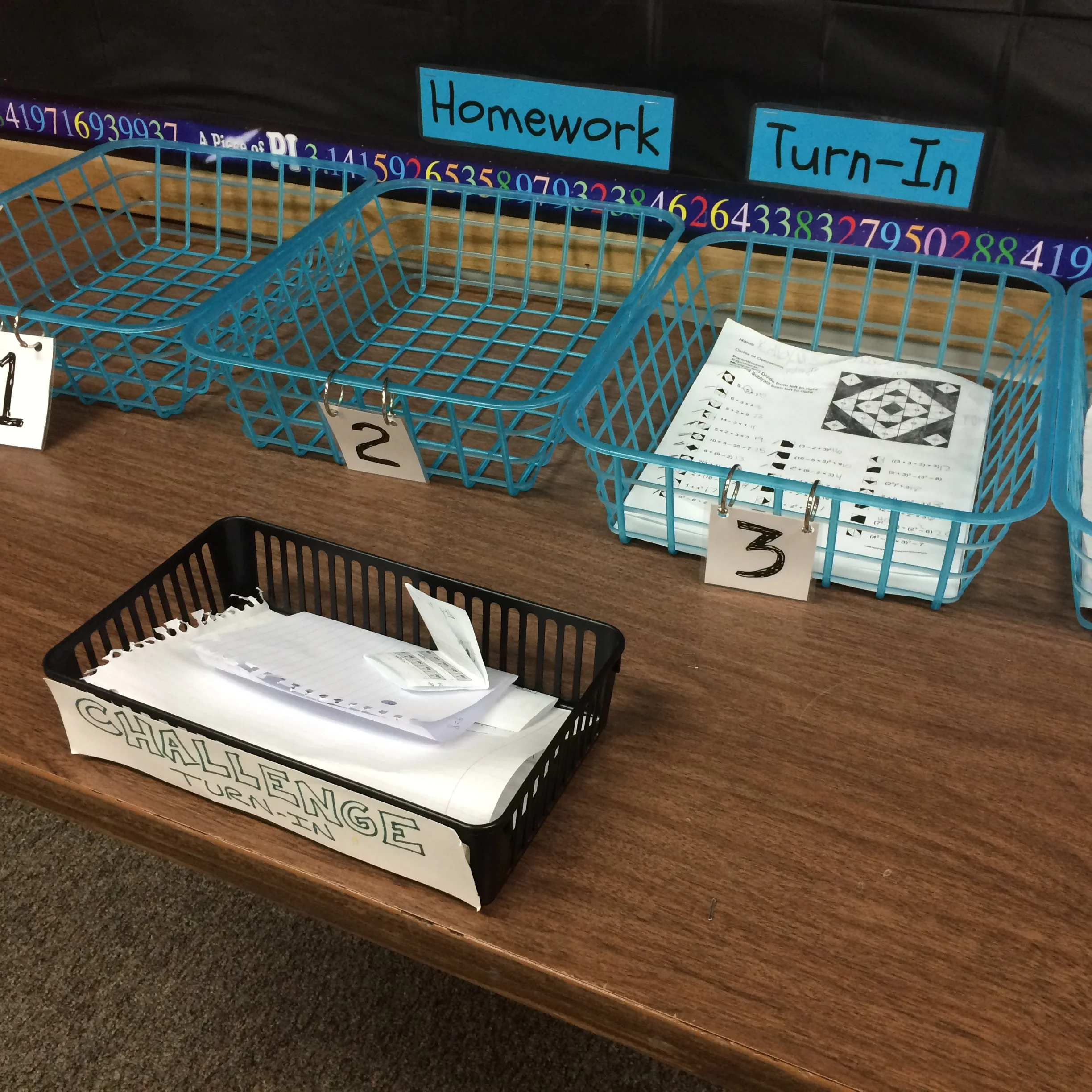 All About Homework in Middle School Math