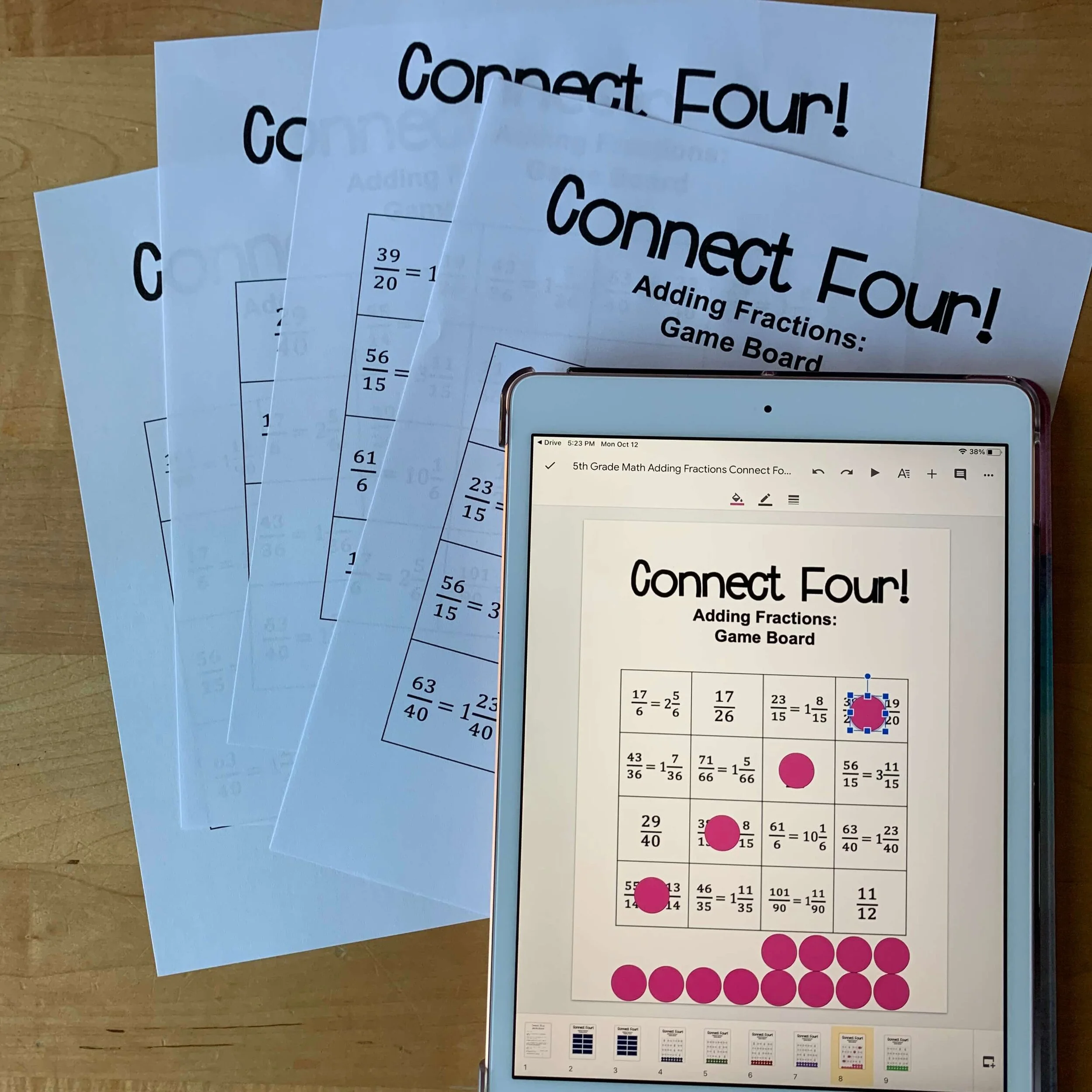 5th Grade Math Games and Activities Mega Bundle — Middle School Math Man