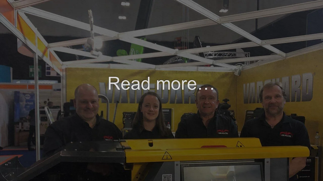 Visitors from far and wide are impressed by the CR300 Crusher at the Executive Hire Show