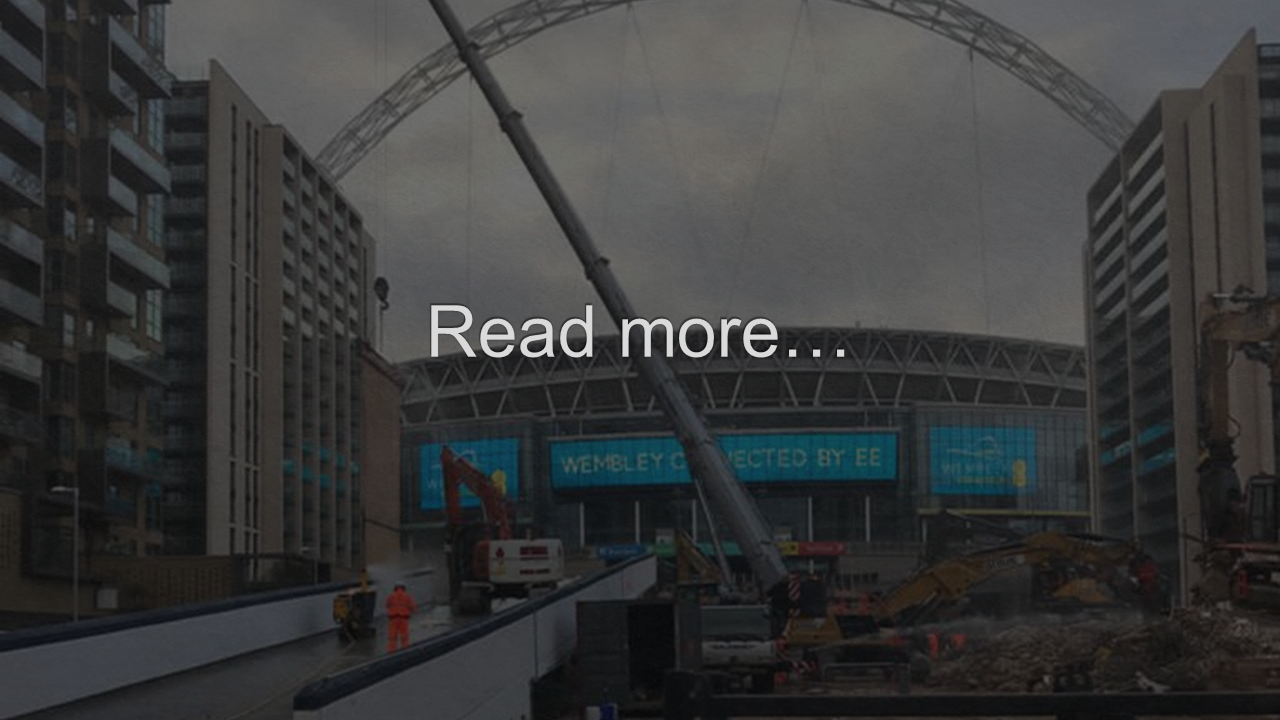 DS110 improving safety at iconic Wembley Stadium