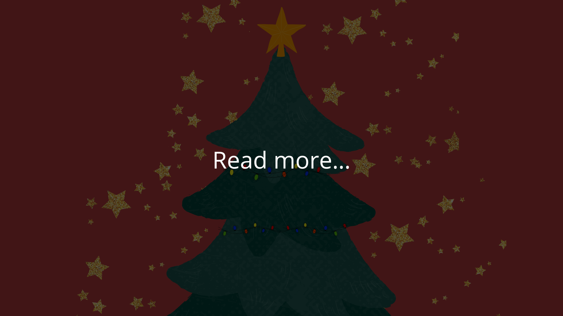 Festive Shutdown: 19th December – 2nd January