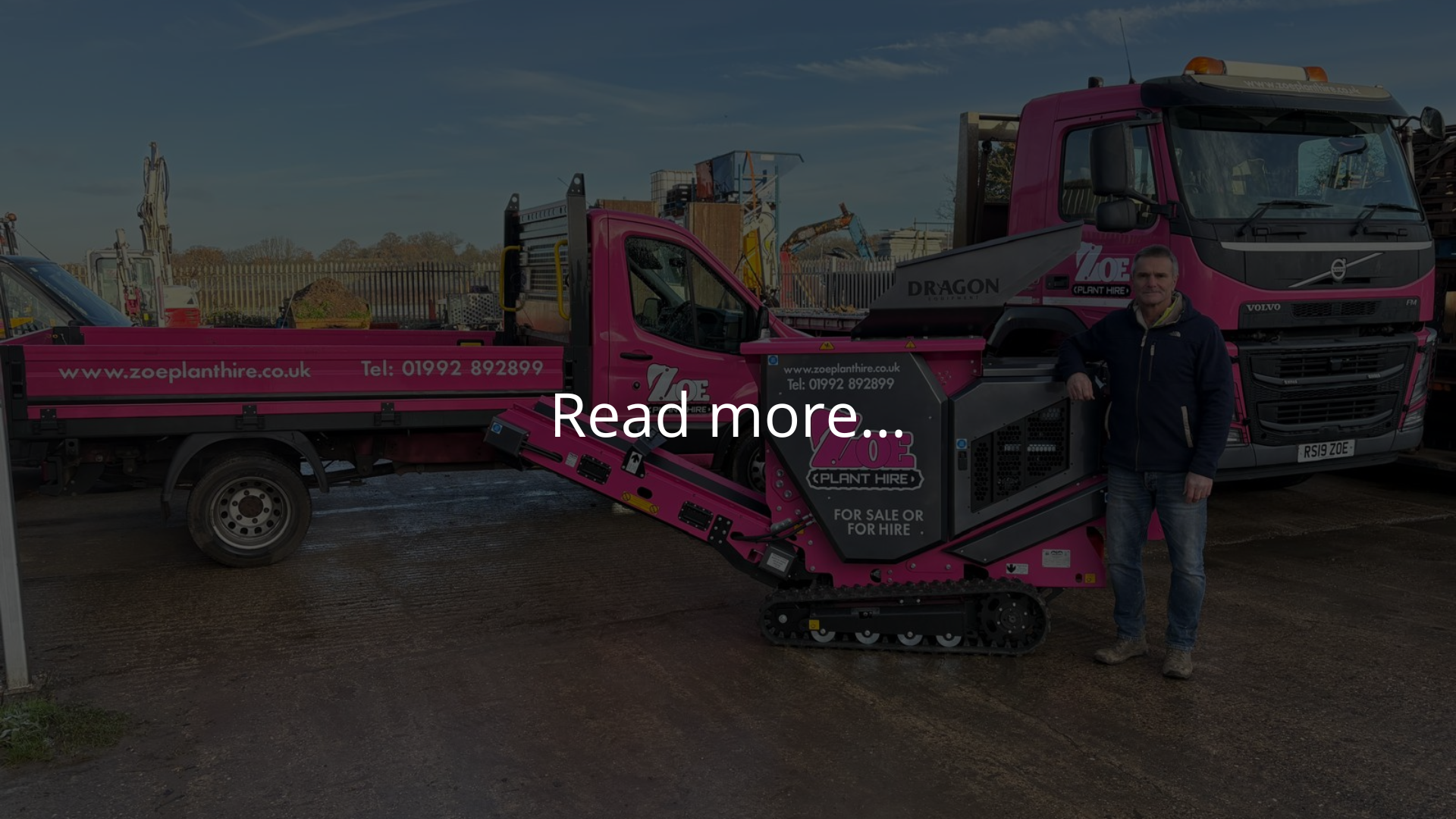 CR450 Diesel Crusher Delivered to Zoe Plant Hire