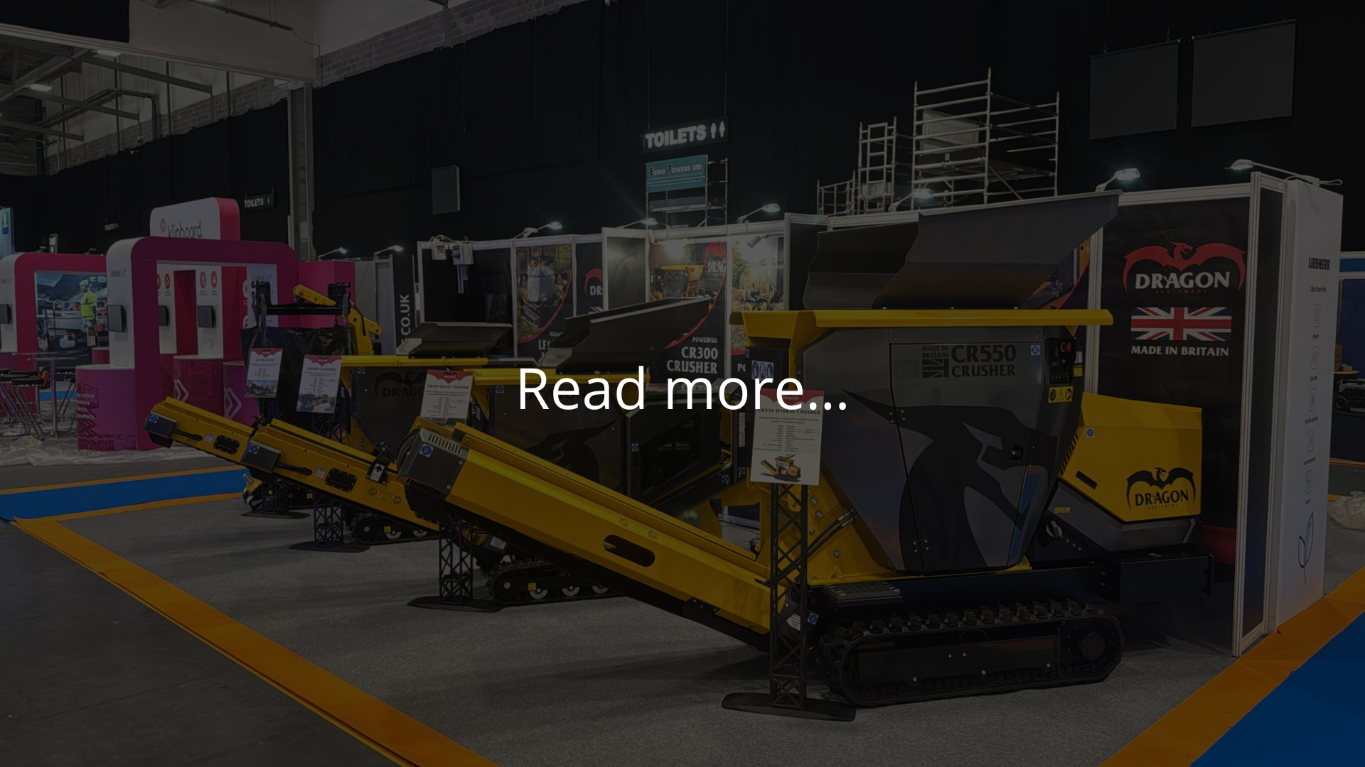 Executive Hire Debut for CR550 Crusher