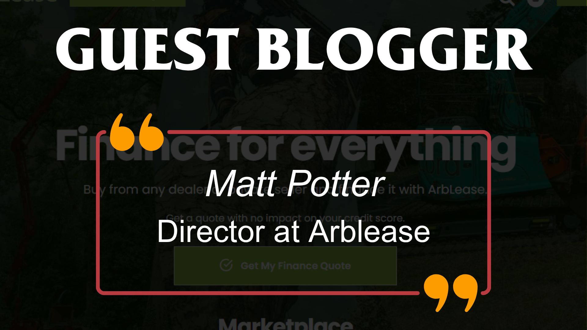 Guest Blog: Working Alongside Trusted Manufacturers