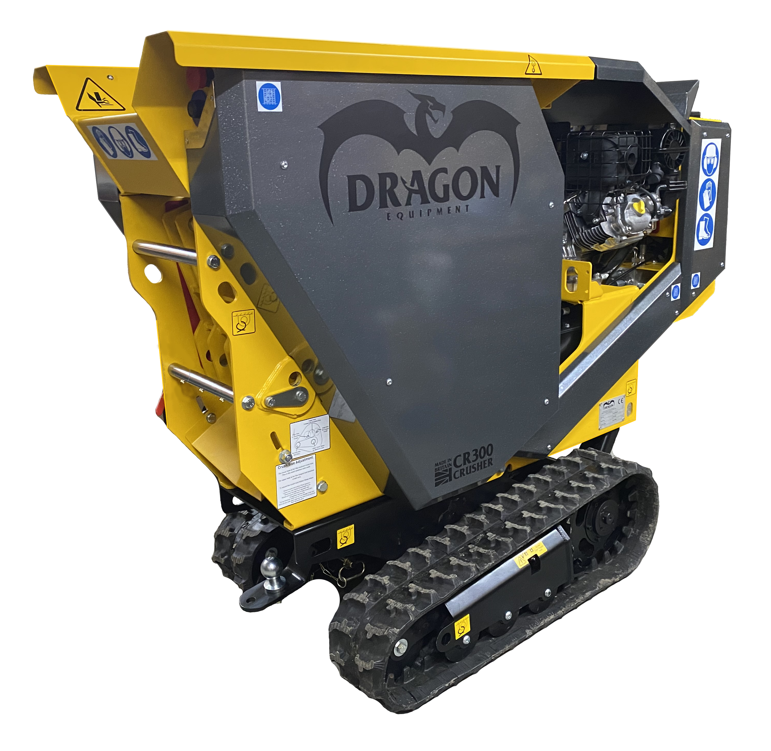 CR300 Crusher - White Background