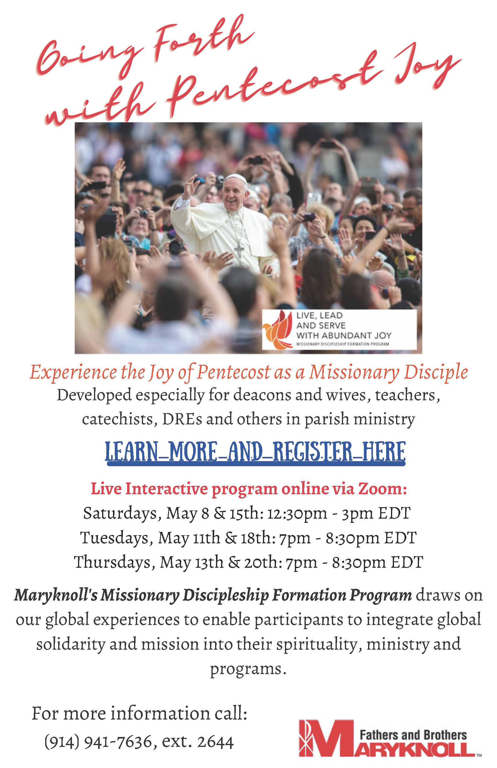 Maryknoll Missionary Discipleship Formation