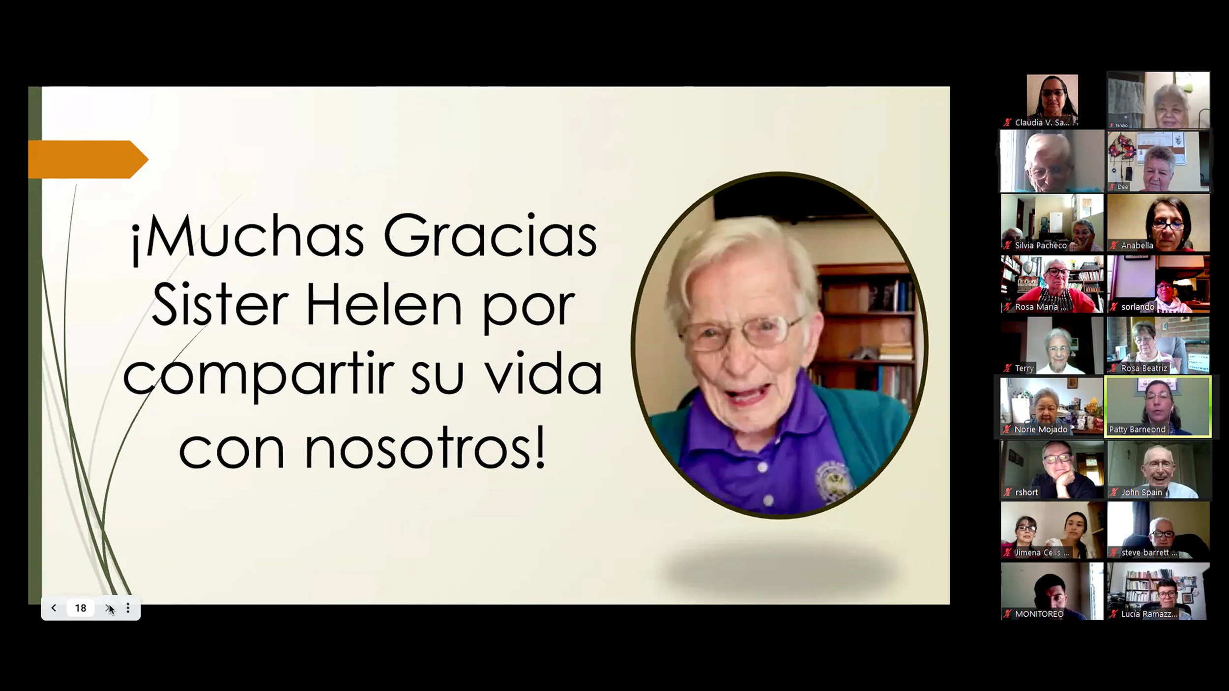 Sister Helen's Despedida - Guatemala Chapter