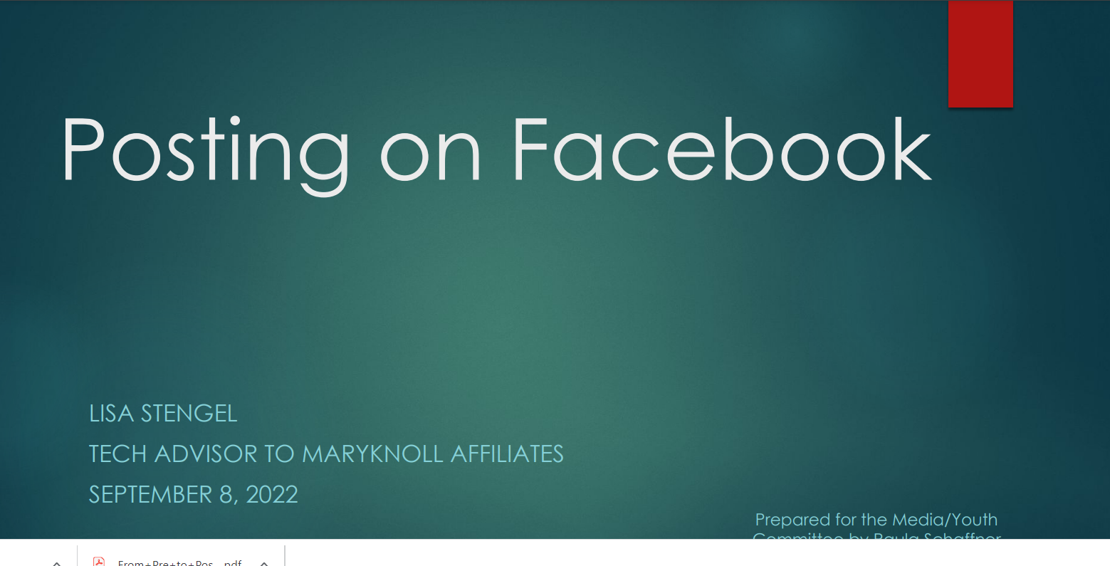 Post on the Affiliate Facebook Page - Step by Step Guide