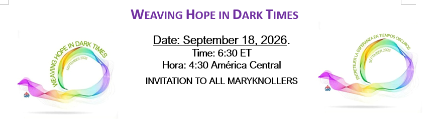 Affiliate International Zoom - Weaving Hope in Dark Times