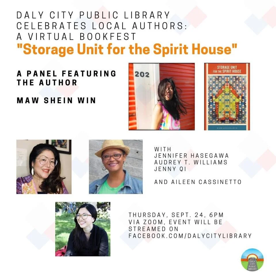 Daly City Public Library Celebrates Local Authors: Maw Shein Win, Jennifer Hasegawa, Jenny Qi, Audrey T. Williams