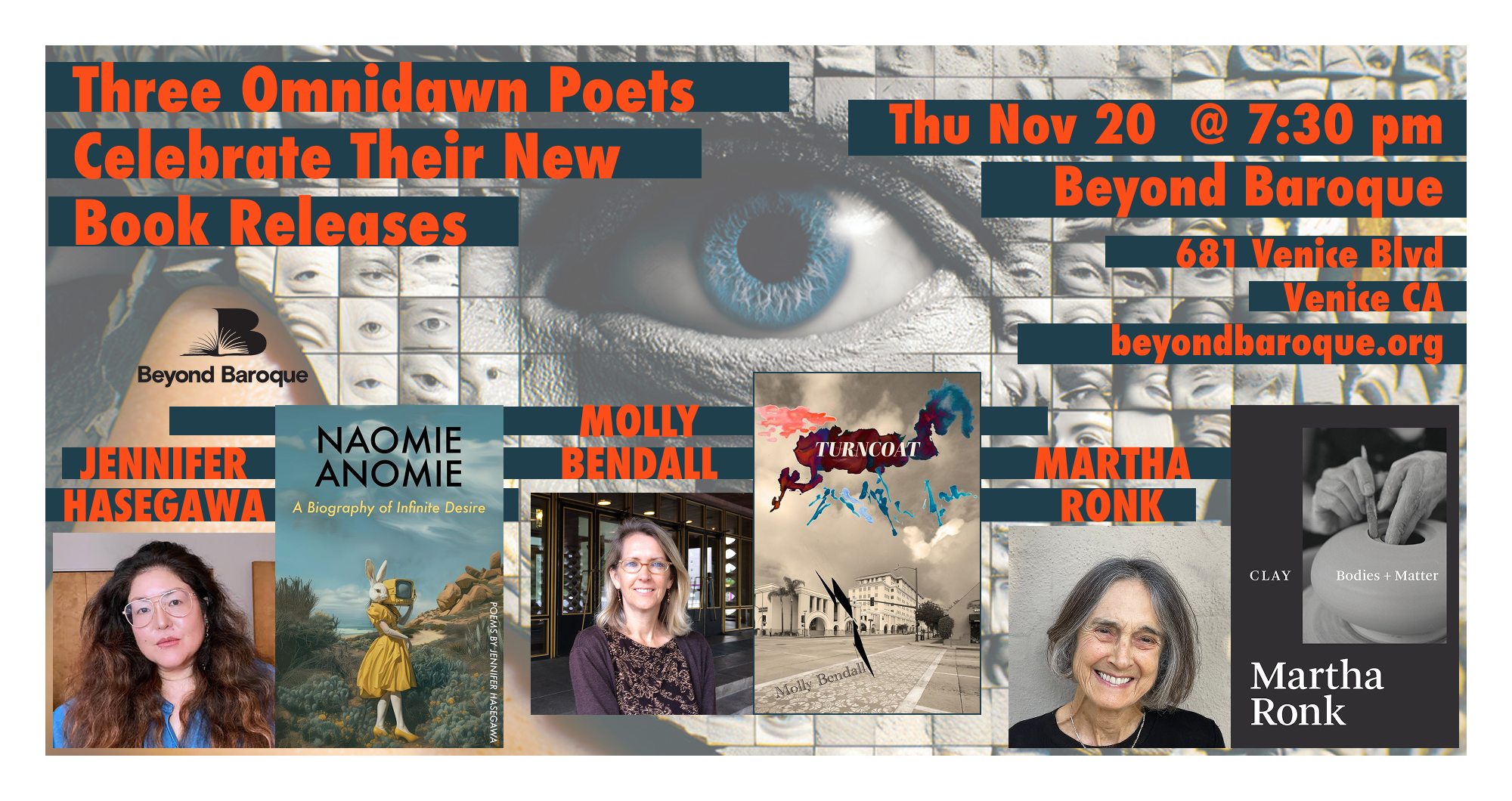 Three Omnidawn Poets Celebrate New Books