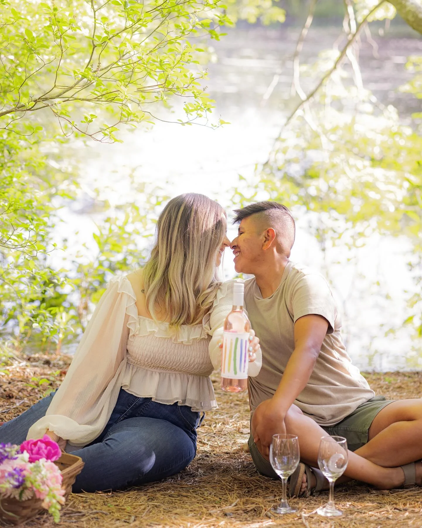 Sarah and Luisa will be tying the knot this August upstate and I cannot wait to capture their love and all of the joy on their special day 🤍 

we met last June for their engagement session over at the @thequoguewildliferefuge just after sunrise. It 