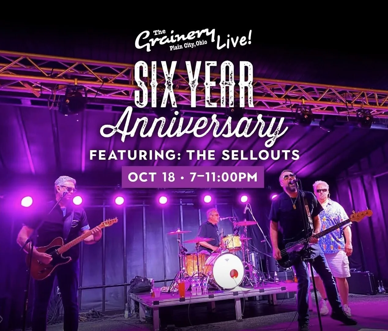 The Grainery Six Year Anniversary!