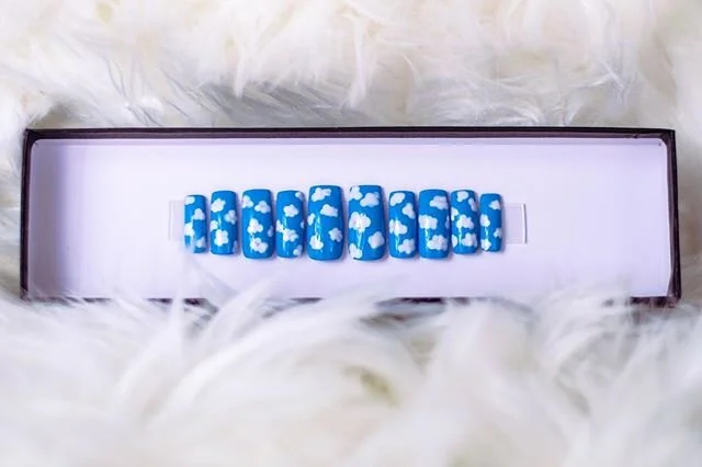 @o.pal.es.cent is officially open for business! Go check some of these nails! These two sets were my personal favs! And I hear she&rsquo;s doing a giveaway AND a sale...better get on it y&rsquo;all. 😉 
#productshot
#stillife
#commercialphotography
#