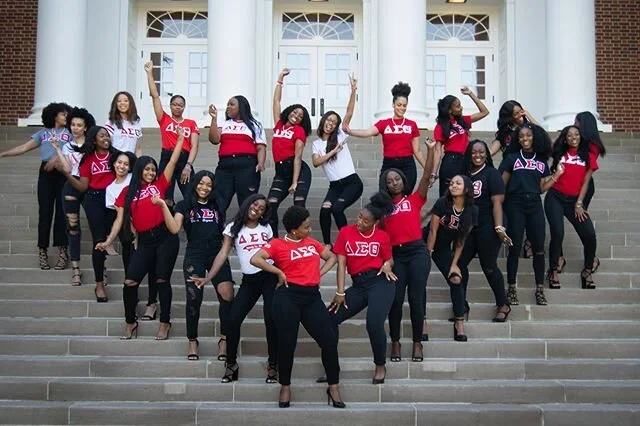 The Spring 2019 line of the Kappa Phi chapter of Delta Sigma Theta Sorority, Inc. also celebrated their anniversary last week! And let me tell y&rsquo;all 😂 It was soo early when we took these photos (I was sleepy on the low), but they don&rsquo;t m
