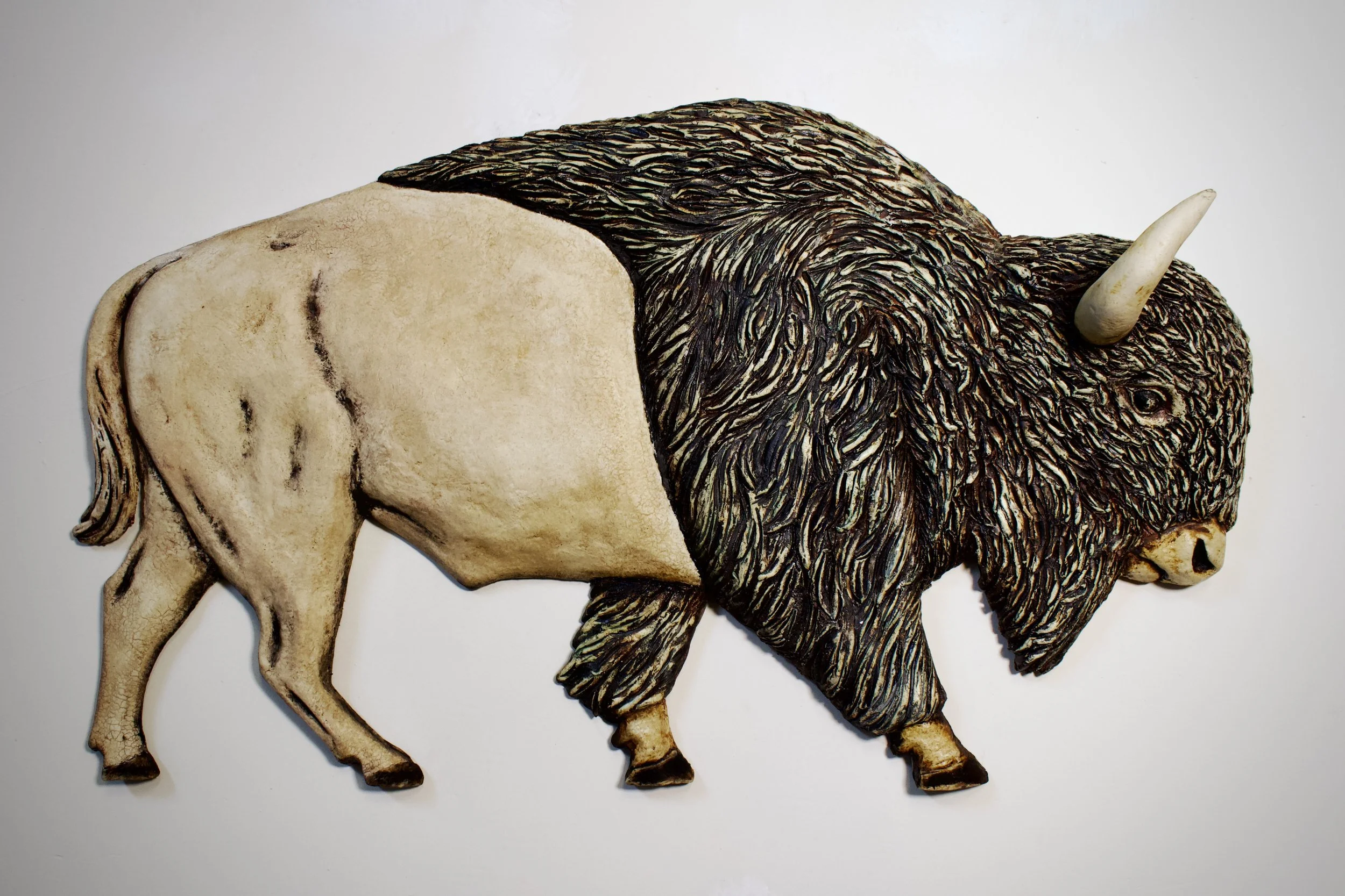 Tony Furtado - Ceramic American Bison