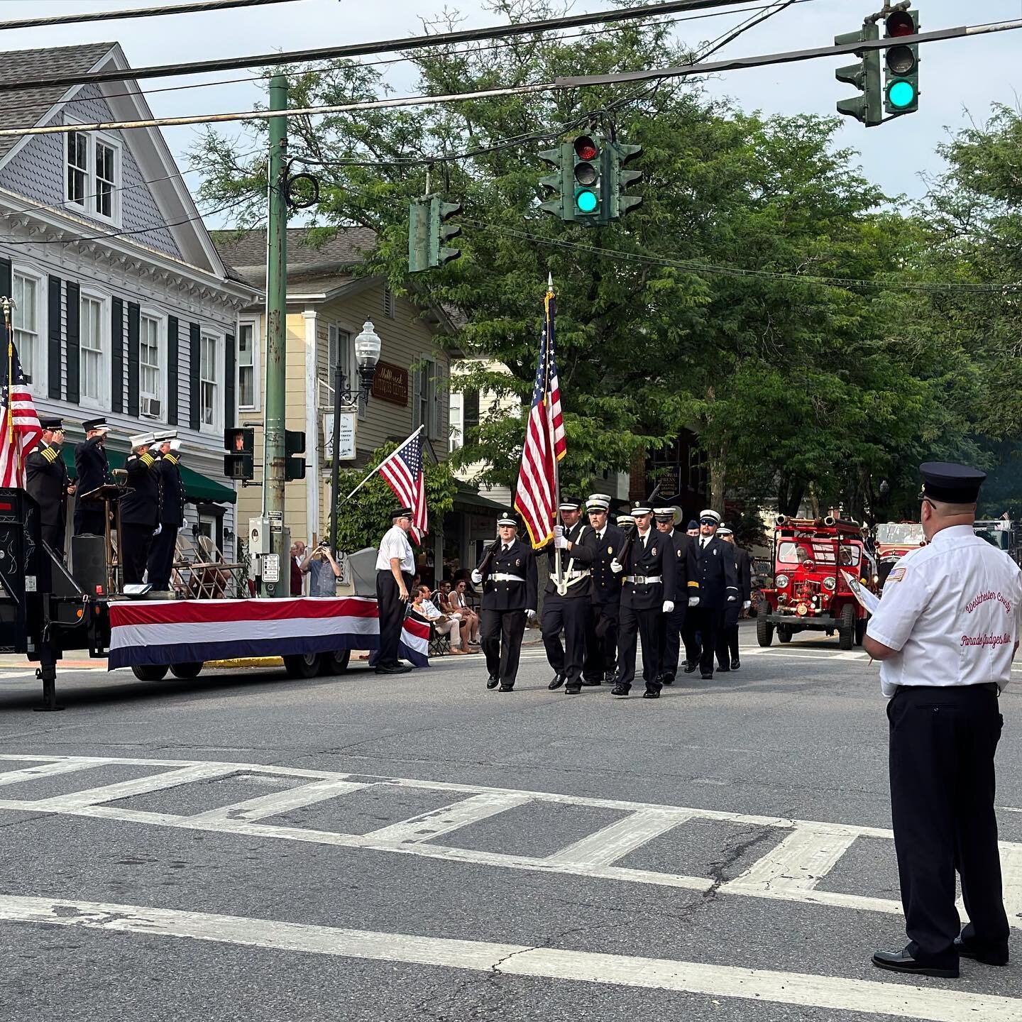 Last week @millbrookenginehookandladderny celebrated their 115th anniversary and the 45th of the Auxiliary&rsquo;s with a Block Party &amp; Parade. 
The Block Party, over three consecutive evenings, included live music, bingo, delicious food includin