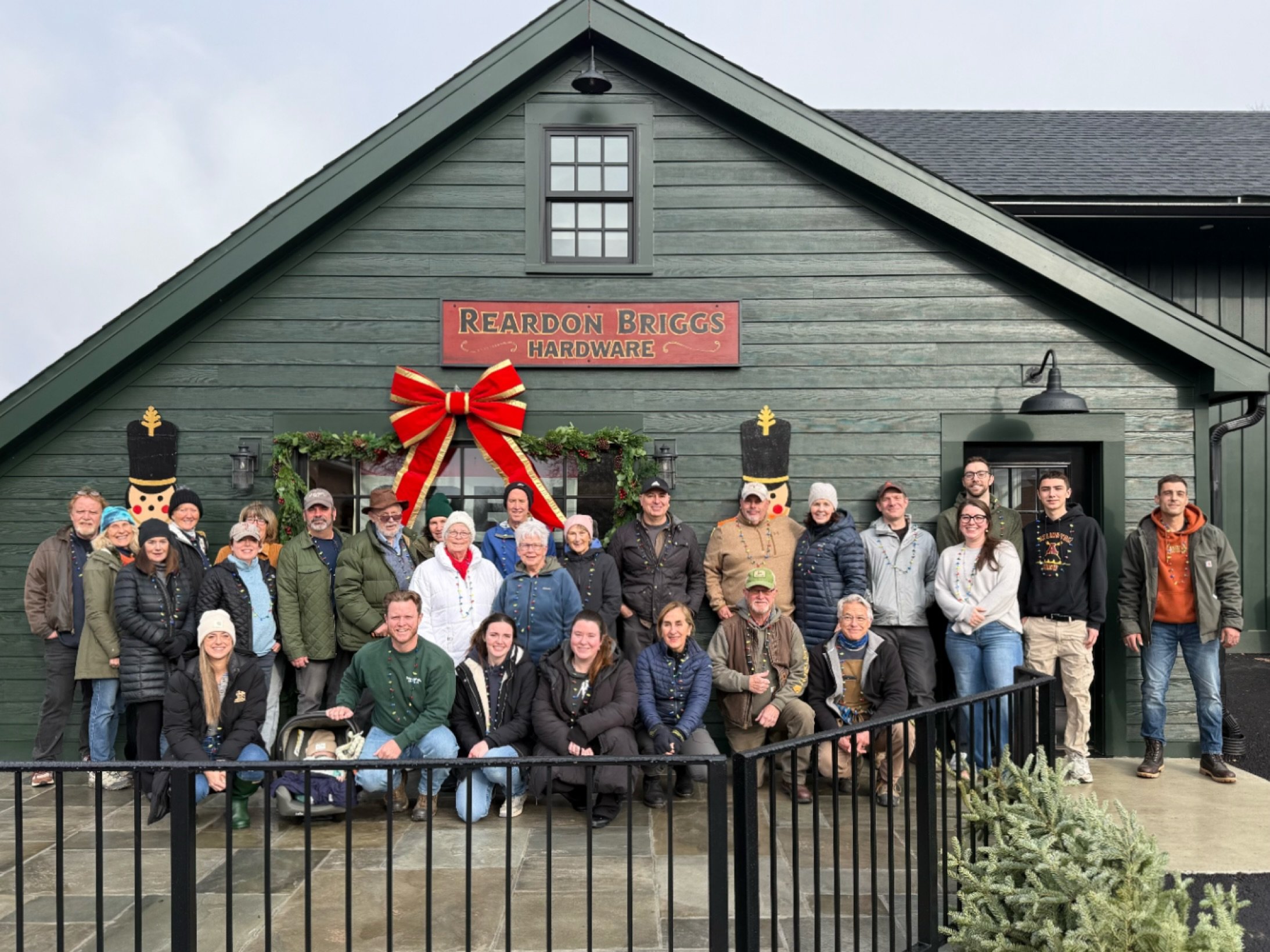 Thank you to everyone who came out to help the Millbrook Business Association string lights on the Christmas trees. This annual project is made possible through the generous support of the Millbrook Highway Department, and Millbrook Tribute Garden.

