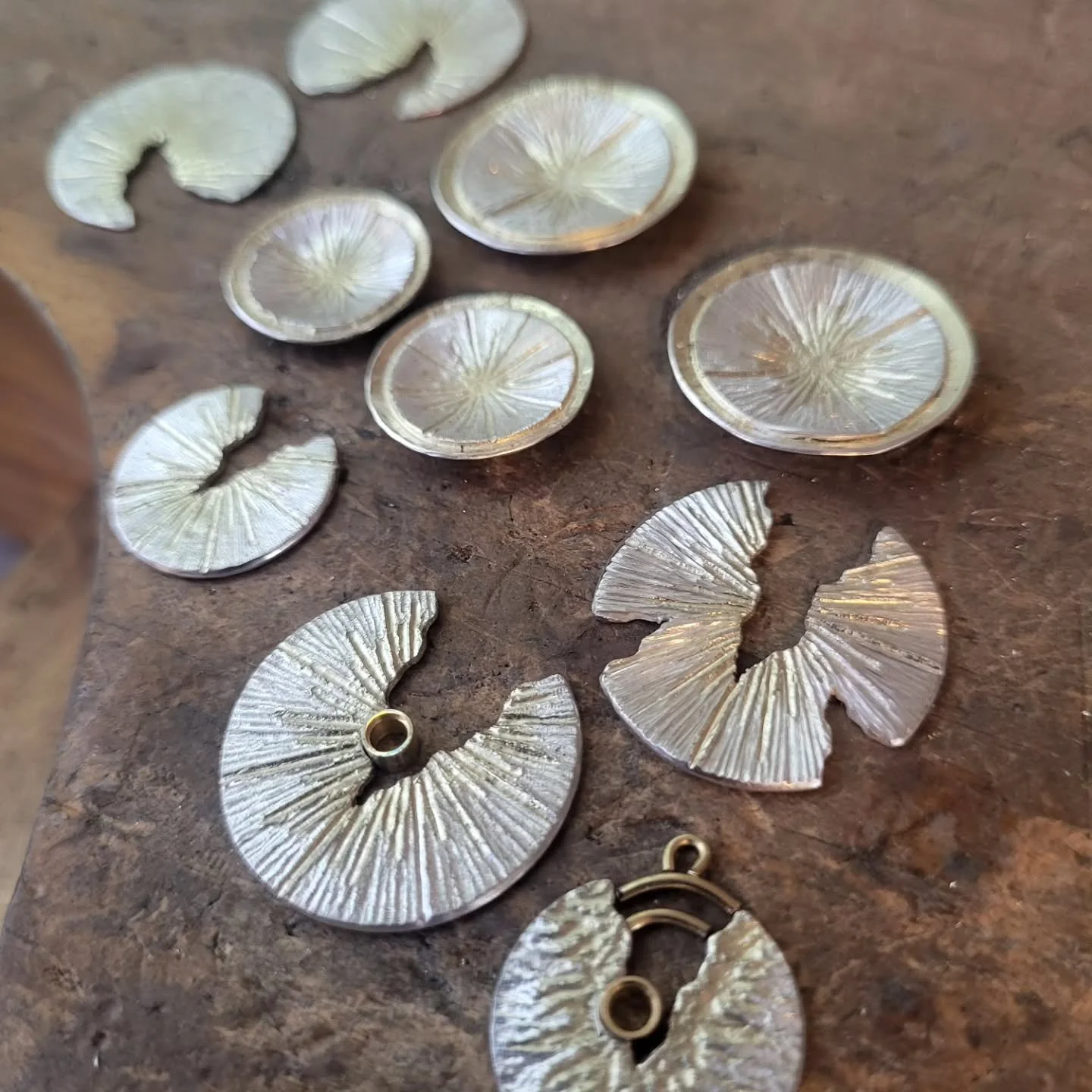 See you soon with my volcano inspired jewelry collection, @thepmacraftshow! I've been making jewels about things that go &quot;BOOM&quot; since I started metalsmithing long long ago, and I can't wait to show you my newest creations!♈️🌋🎇♈️