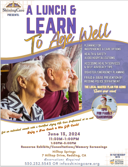 Lunch & Learn: To Age Well