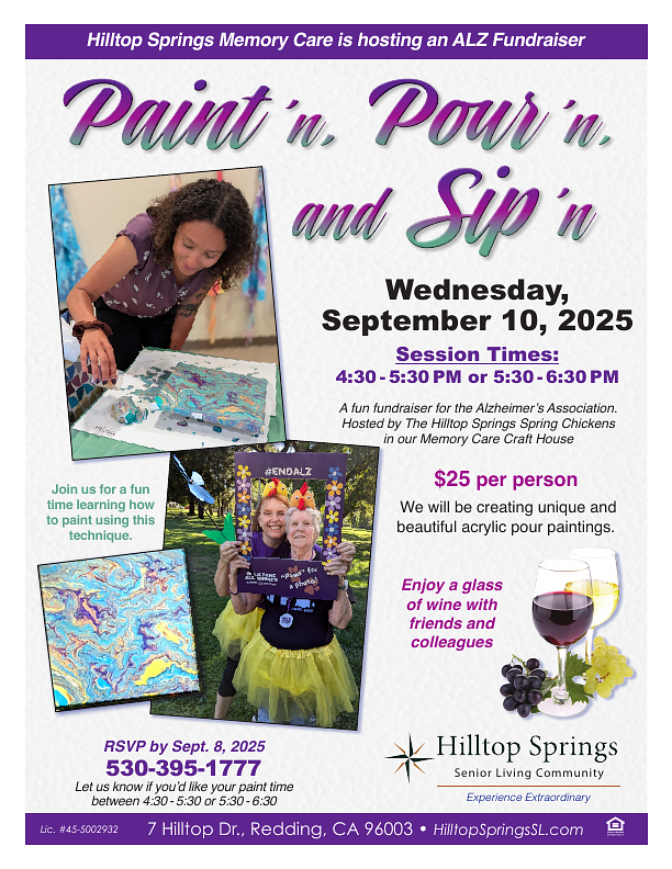 Paint'n, Pour'n, and Sip'n: Fundraiser for Walk to End Alzheimer's