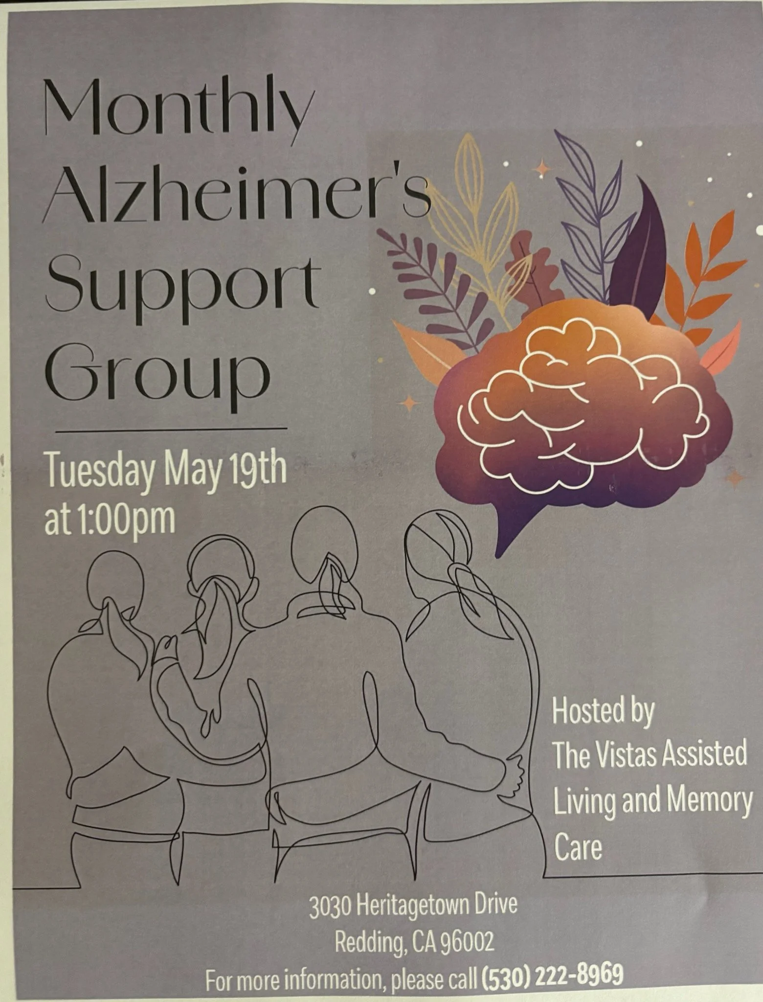 Monthly Alzheimer's Support Group: Presentation by Dignity Health Hospice 