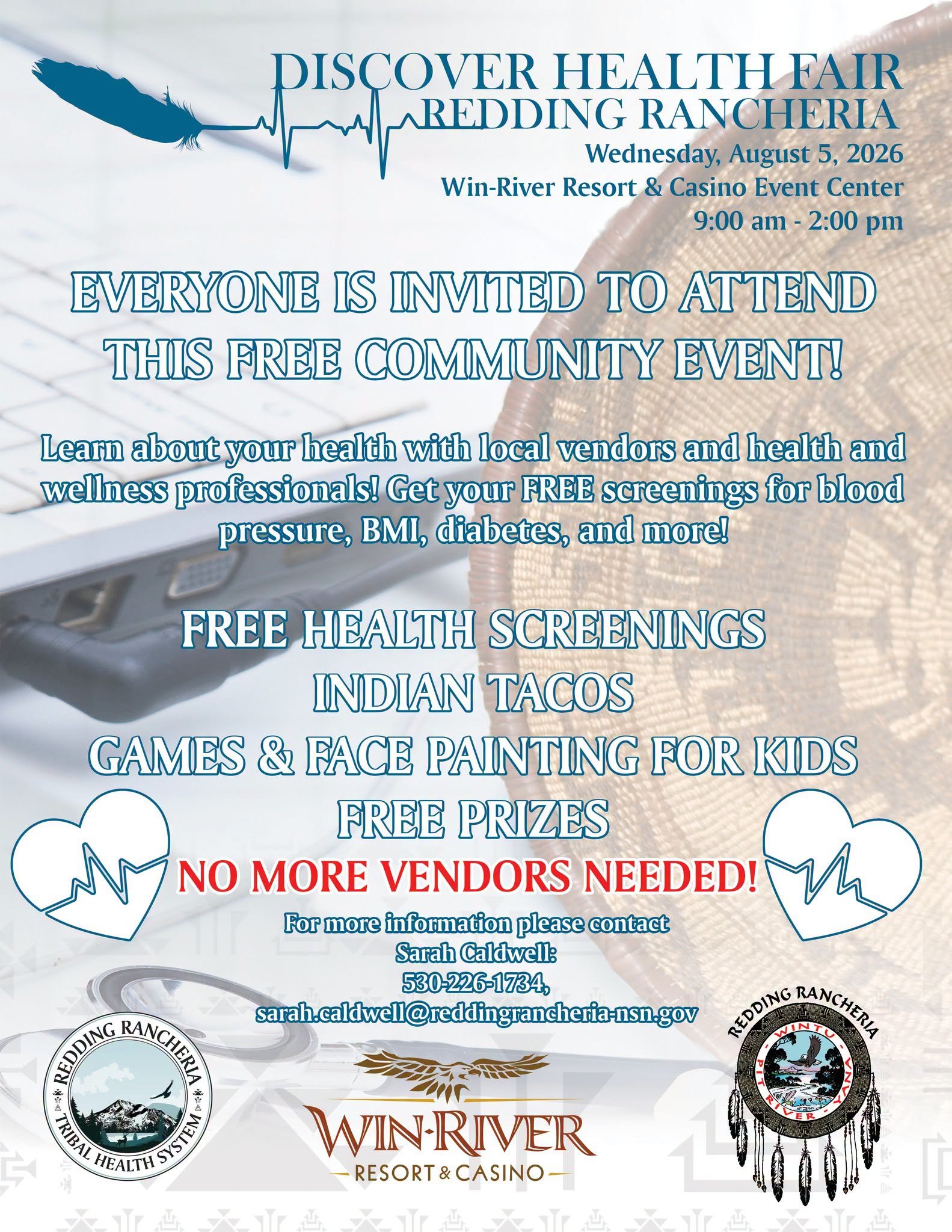 REDDING RANCHERIA DISCOVER HEALTH FAIR