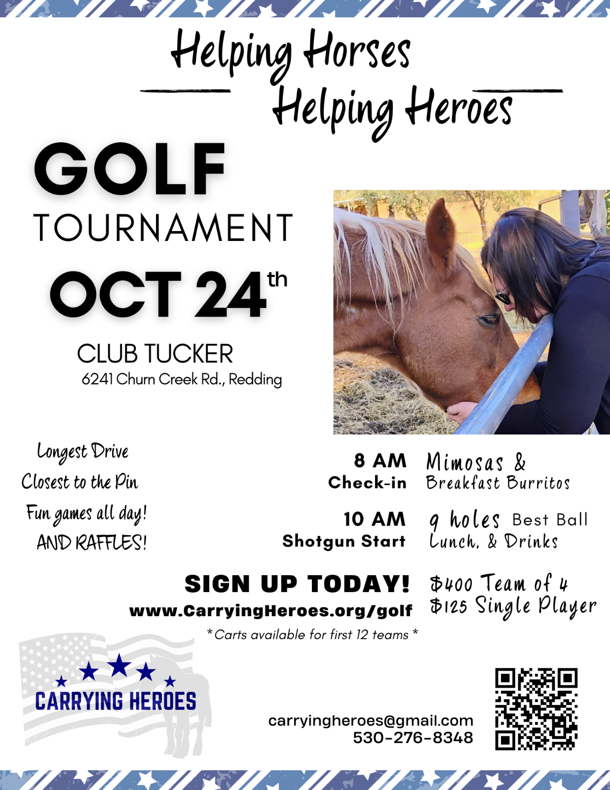 Fundraiser: Carrying Heroes Golf Tournament