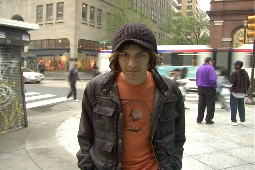 Talk To Strangers - Corner Portraits video still looping video. 2007