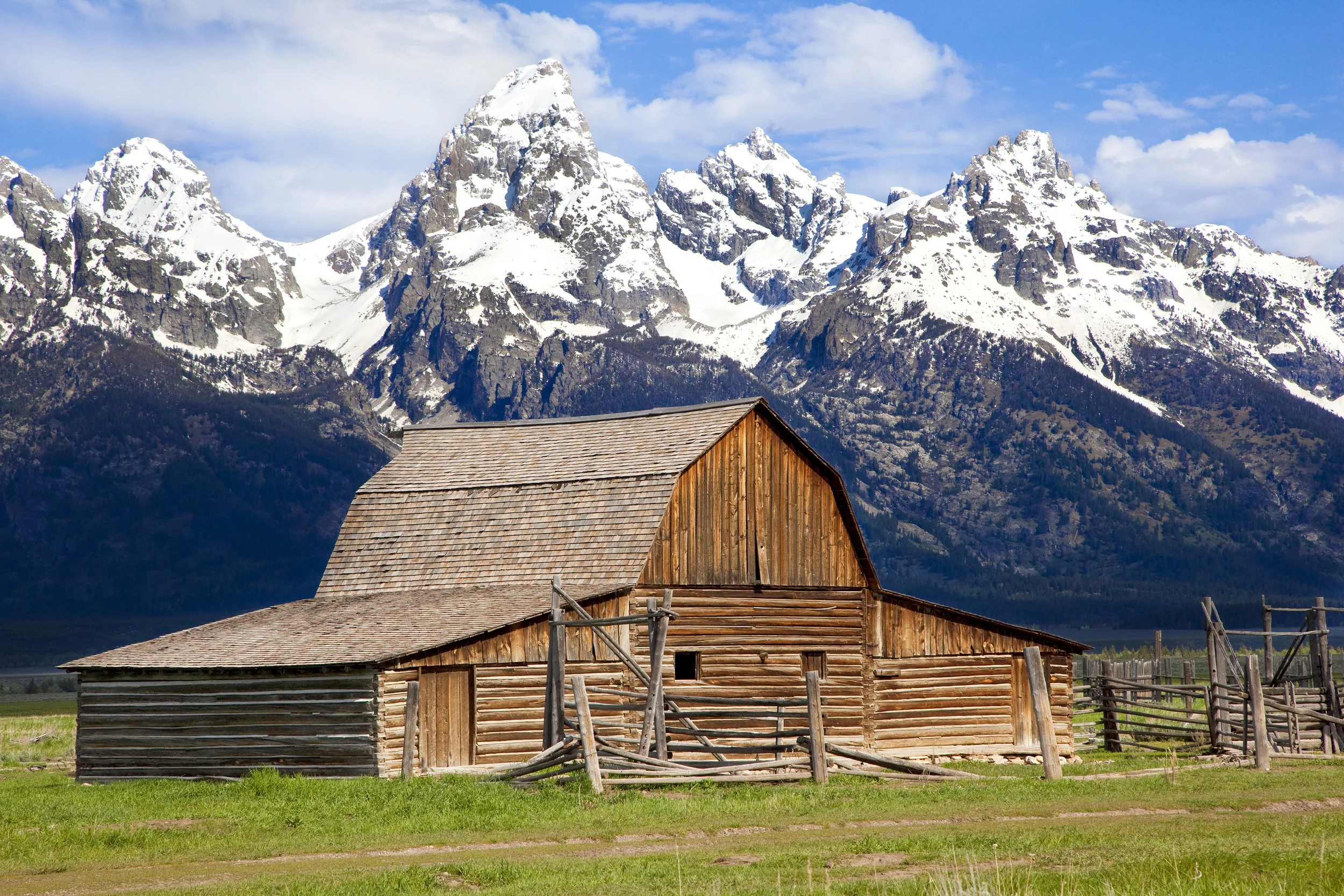 Mormon Barns #1, Grand Tetons, Wyoming