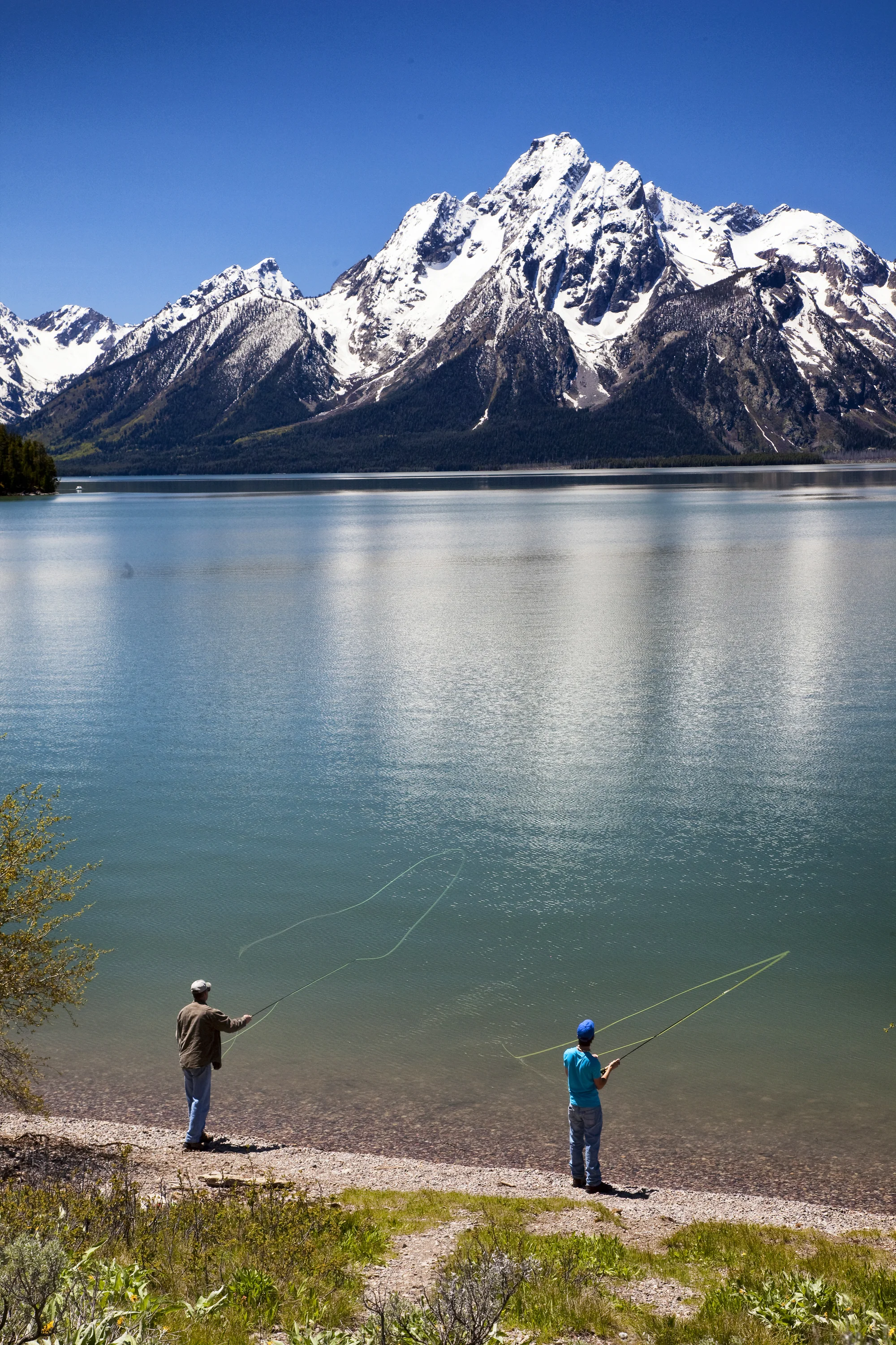 Fly Fishing, Grand Tetons