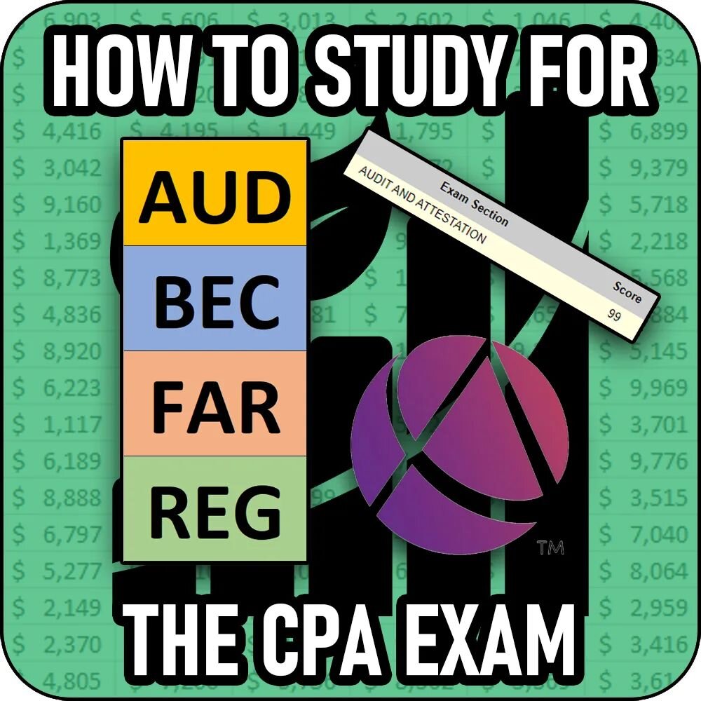 &quot;How do I study for the CPA exam?&quot; Is a question I get often. It's one of the hardest professional exams out there and preparing for it is not an easy task. Many people have heard of the exam, but don't know where to start.

In this week's 