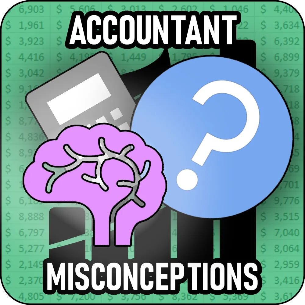 I hear so many misconceptions about accountants and careers in accounting!

Things like: &quot;You're an accountant, that means you work by yourself and do taxes right?&quot;

This week, I talk about some of the common accounting misconceptions, chec
