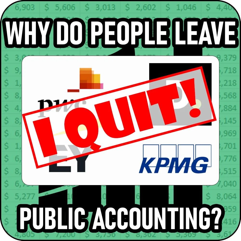 A question I get asked often is &quot;Why is the turnover in Public Accounting so high?&quot;

It's a great question and if you ask someone who works in public accounting, they will not hesitate to tell you their thoughts. They may mention the hours,