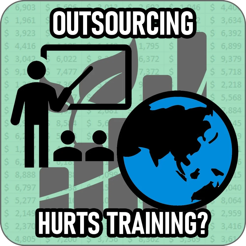 Outsourcing is Hurting Training