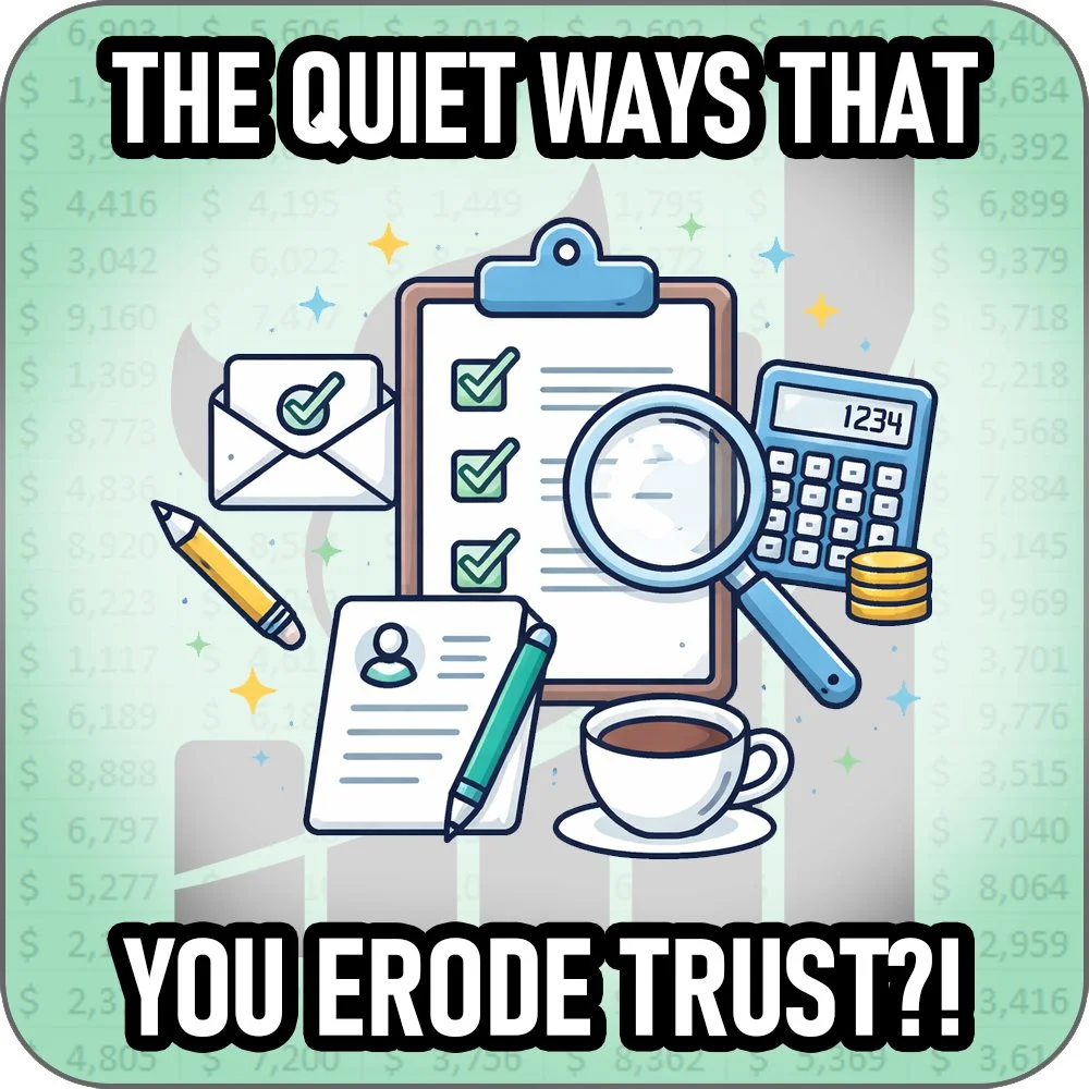 The Small Things That Quietly Decide Whether Clients Trust You